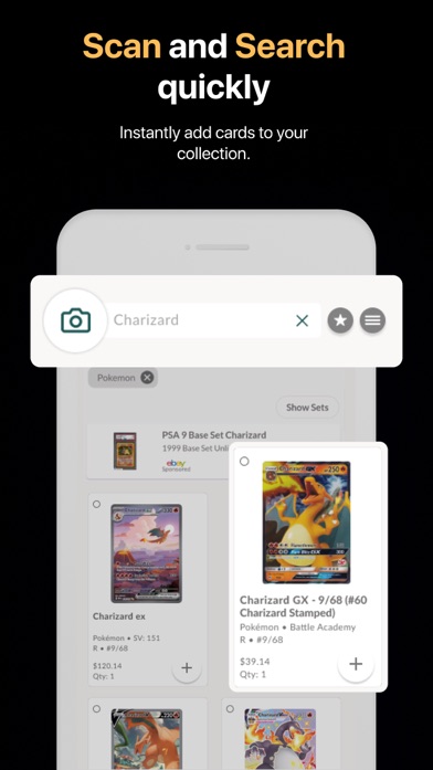 Collectr screenshot from the App Store listing