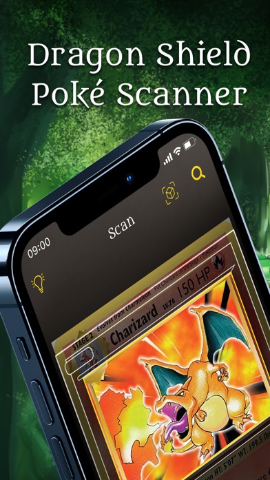 Dragon Shield Poke TCG Scanner screenshot from the App Store listing